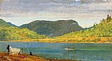 Jasper Francis Cropsey Greenwood Lake painting